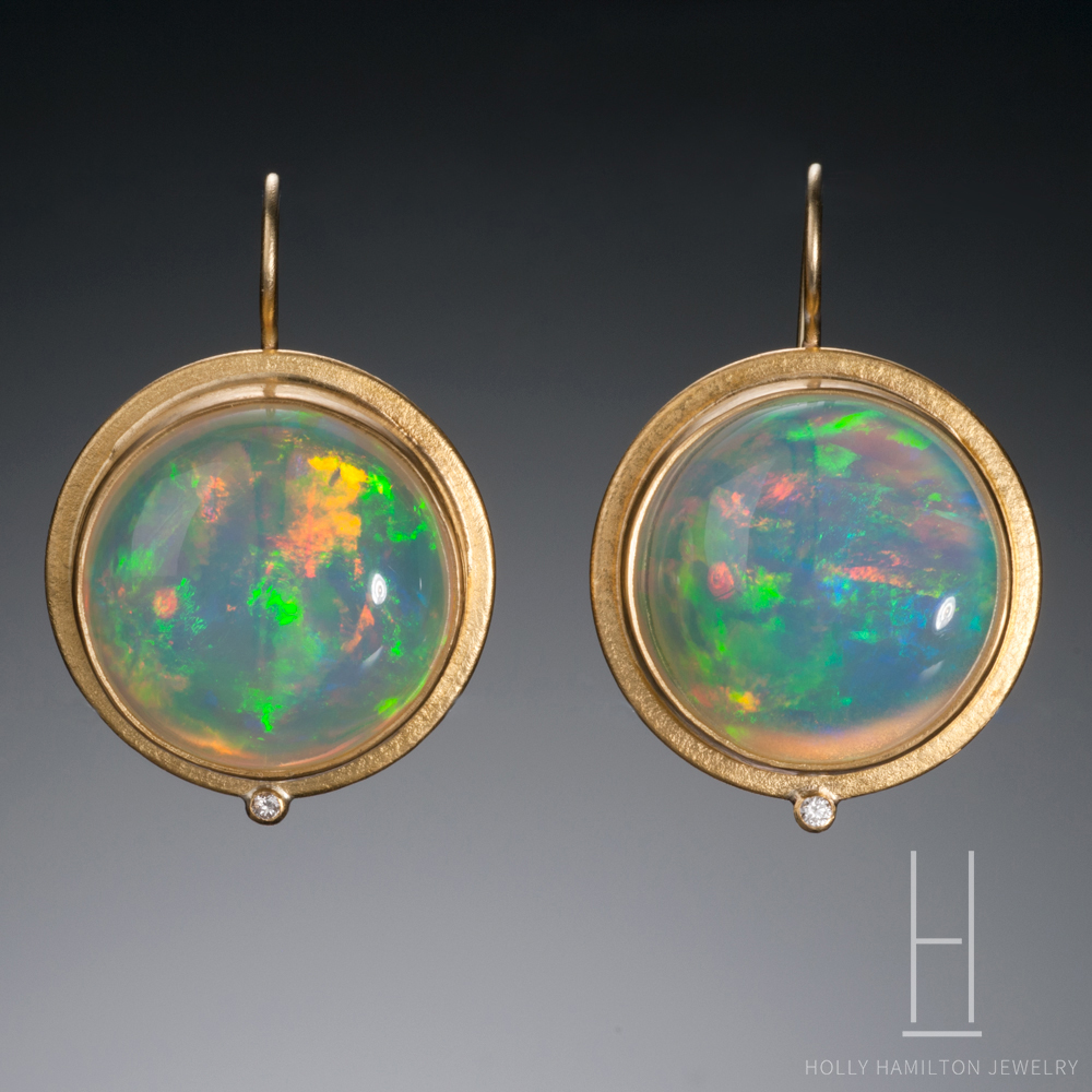 Ethiopian Opal Earrings Sold Holly Hamilton Jewelry Holly Hamilton Ethiopian Opal Earrings Copy