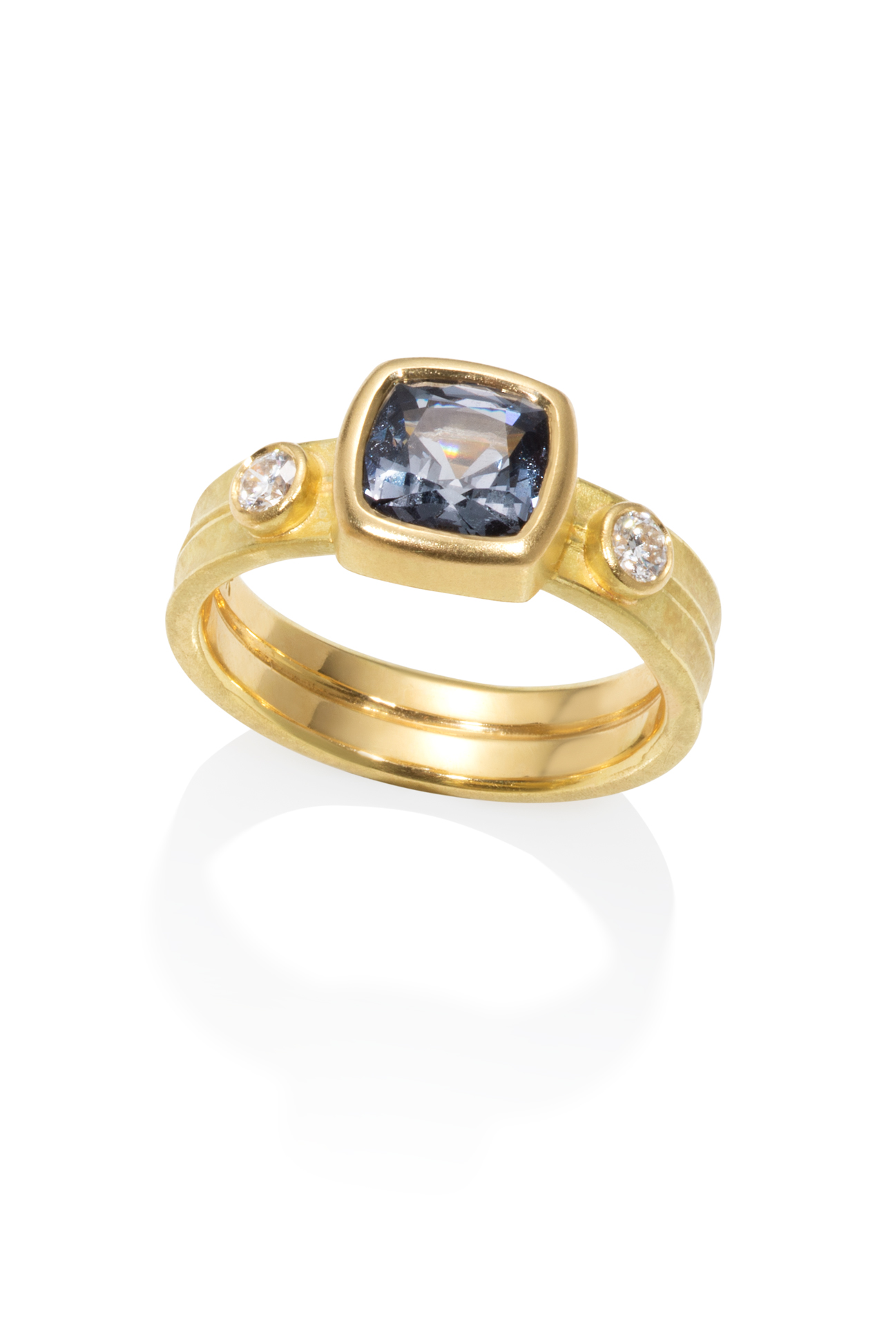 Gray Spinel Ring - Holly Hamilton Jewelry